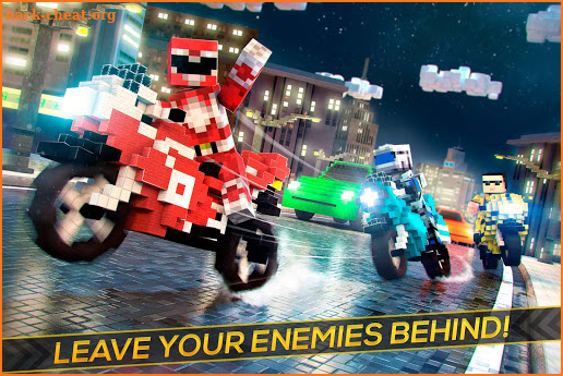 Blocky Superbikes Race Game - Motorcycle Challenge screenshot