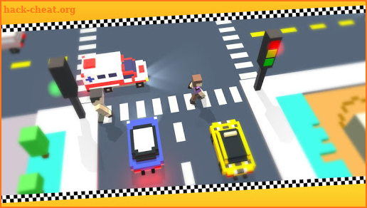 Blocky Traffic Racing screenshot