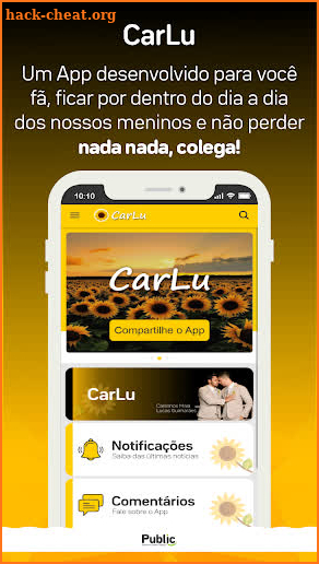 Blog CarLu - Carlinhos Maia screenshot