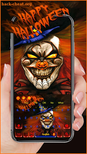 Blood Clown Keyboard screenshot