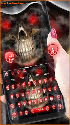 Blood Cool Keyboard screenshot