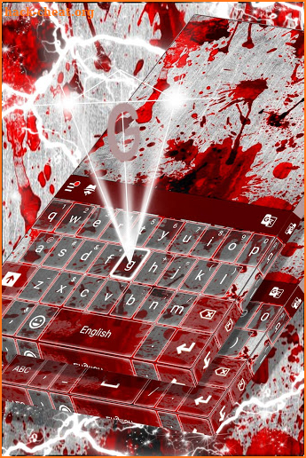 Blood Keyboard screenshot