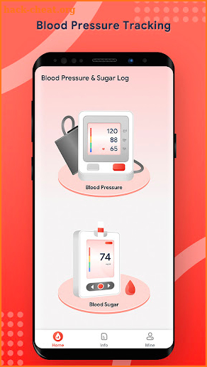 Blood Pressure & Sugar Log screenshot