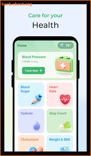 Blood Pressure & Sugar Tracker screenshot