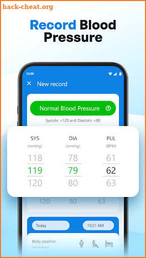 Blood Pressure App & Tracker screenshot