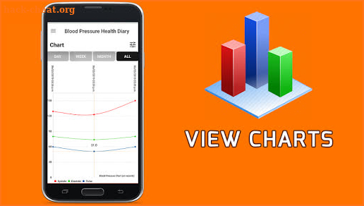 Blood Pressure App : BP Average Info Tracker Diary screenshot
