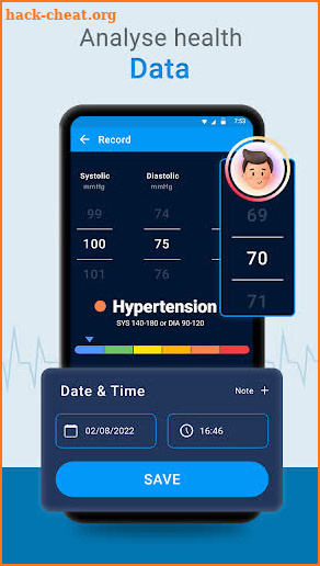 Blood Pressure App: BP Monitor screenshot