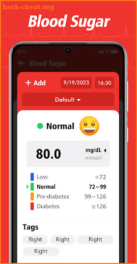 Blood Pressure App-Heart Rate screenshot