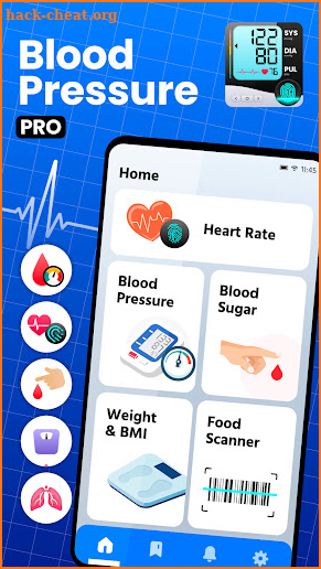 Blood Pressure App Pro screenshot