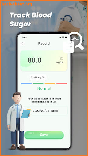 Blood Pressure App:HealthGuide screenshot