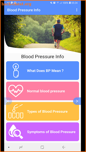 Blood Pressure - BP INFO screenshot