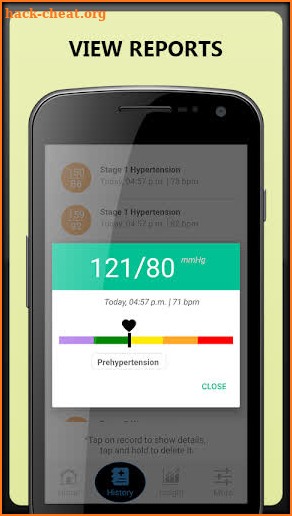 Blood Pressure : BP Info Diary Health Checker Test screenshot