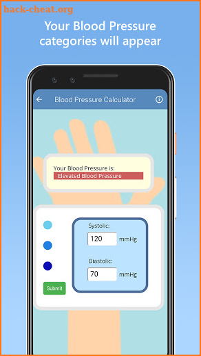Blood Pressure Calculation screenshot