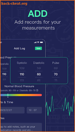 Blood Pressure Care screenshot
