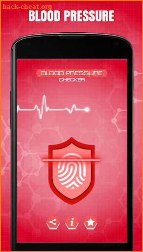 Blood Pressure Check Logger : Scan Tracker Test screenshot