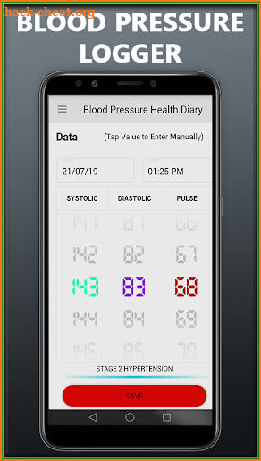 Blood Pressure  Checker : BP Health Tracker Diary screenshot