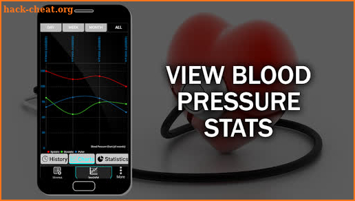 Blood Pressure Checker Diary : BP Info History Log screenshot