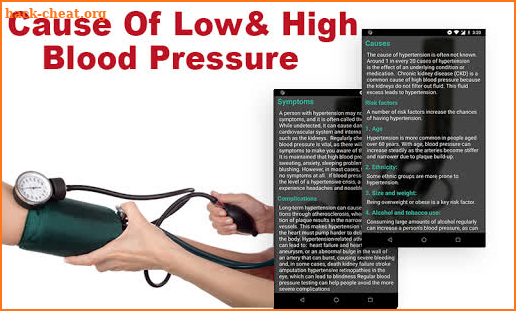Blood Pressure Checker Information screenshot