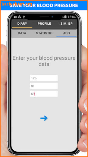 Blood Pressure Checker Logger : Scan Test Tracker screenshot