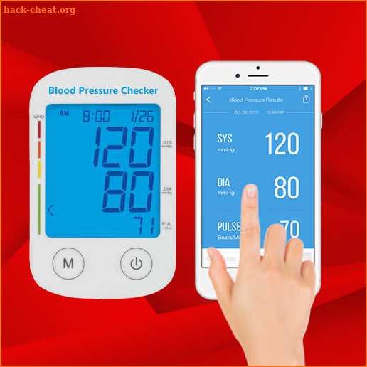 Blood Pressure Checker Readings screenshot