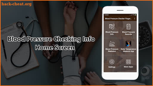Blood Pressure Checking Info screenshot