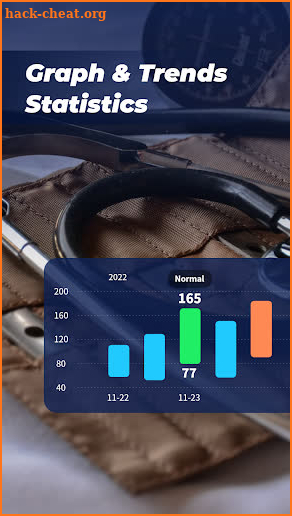 Blood Pressure Data screenshot