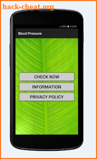 Blood Pressure Finger screenshot