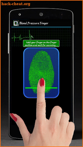 Blood Pressure Finger BP Prank screenshot