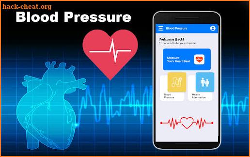 Blood Pressure: Heart Beat App screenshot