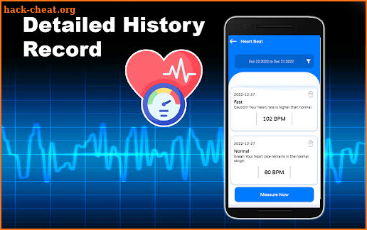 Blood Pressure: Heart Beat App screenshot