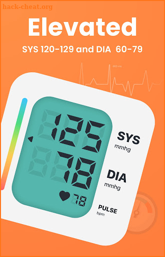 Blood Pressure - Heart Rate screenshot