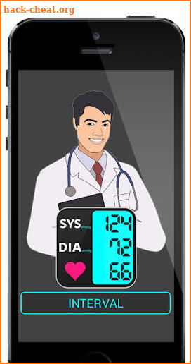 Blood Pressure Interval Values screenshot