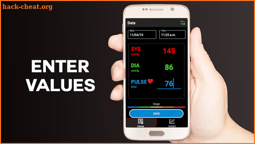 Blood Pressure Logger : Scan Tracker, Checker Test screenshot