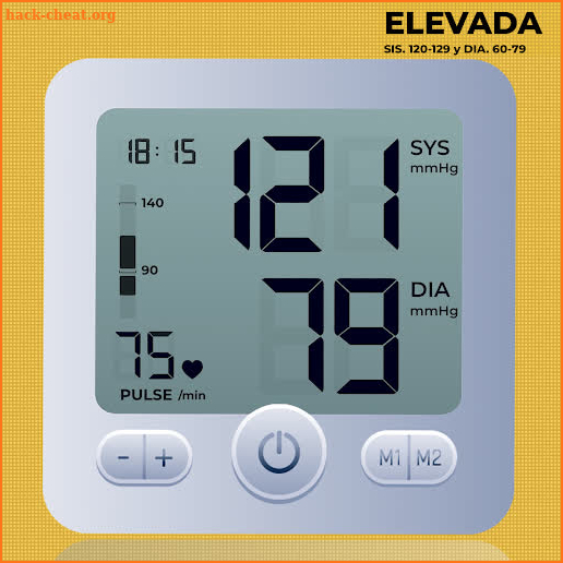 Blood Pressure Monitoring App screenshot