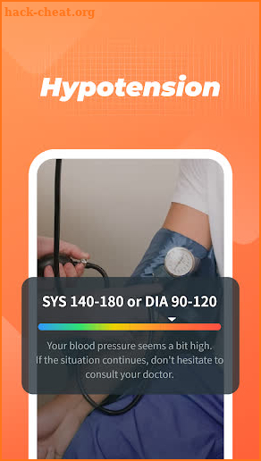 Blood Pressure Note screenshot