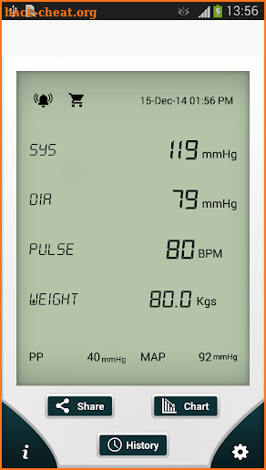 Blood Pressure (SmartBP) screenshot