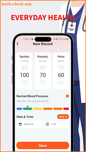 Blood Pressure Stat screenshot