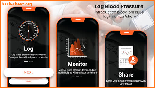 Blood pressure -Track your blood pressure report screenshot