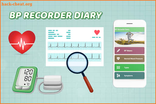 Blood pressure Tracker & BP Diary 2021 screenshot