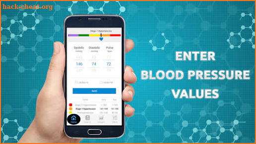 Blood Pressure Tracker: BP Scan Test Checker Diary screenshot