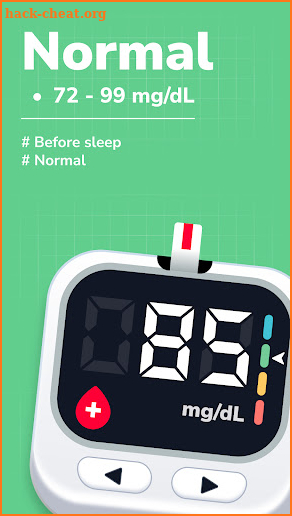 Blood Sugar & Pressure Tracker screenshot