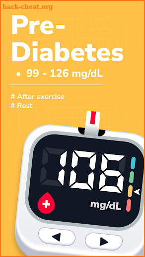 Blood Sugar & Pressure Tracker screenshot