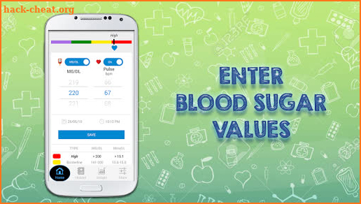 Blood Sugar Checker Diary : Scan Track Glucose Log screenshot