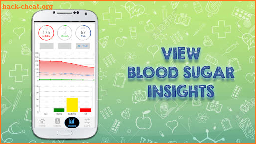 Blood Sugar Checker Diary : Scan Track Glucose Log screenshot