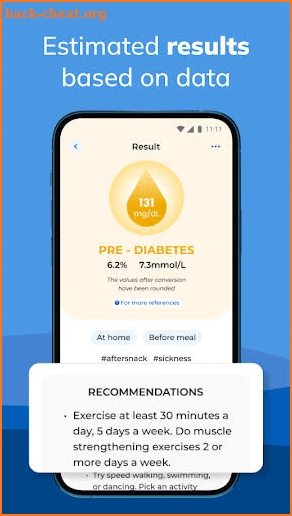 Blood Sugar - Diabetes App screenshot
