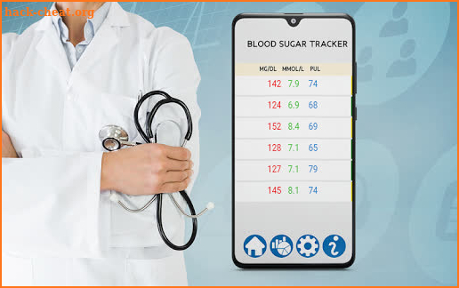 Blood Sugar Diary : Glucose Health Checker Tracker screenshot