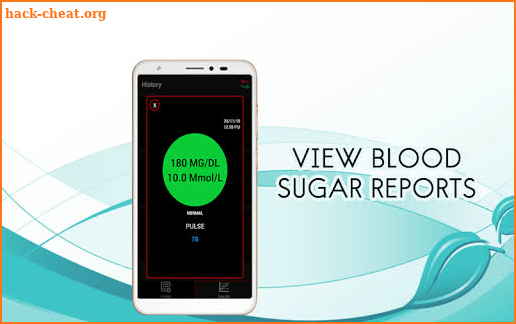 Blood Sugar Diary : Glucose Level Test History App screenshot