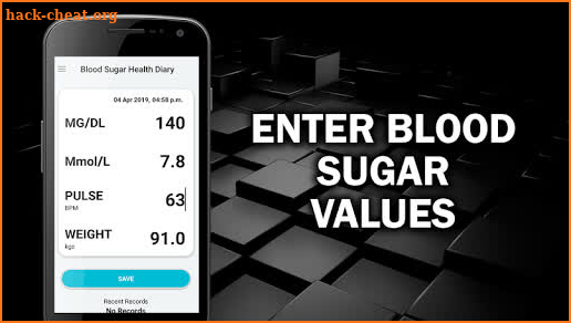 Blood Sugar Diary : Glucose Log Scan Test Tracker screenshot