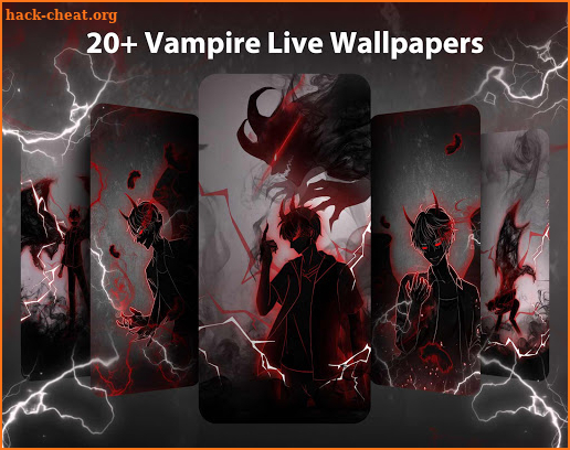 Blood Vampire Live Wallpapers Themes screenshot