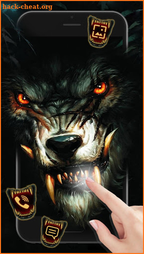 Blood, Wolf, King Theme & Live Wallpaper screenshot
